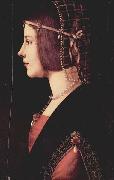 PREDIS, Ambrogio de Portrait of a lady oil painting